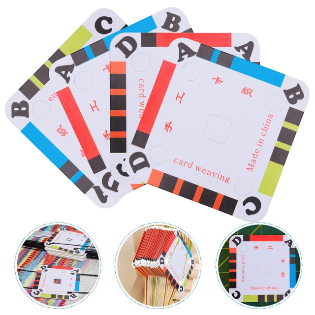 CRASPIRE 40 Supporti Per Matasse Filo Ricamo – Organizzatori In Acrilico Trasparente, 2 Misure, Con Fori, Ideali Per Punto Croce E Cucito, Con Scatola - 3