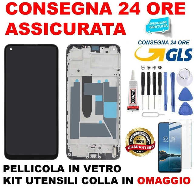 DISPLAY LCD TOUCH SCREEN per REALME 12 4G RMX3871 INCELL SCHERMO VETRO NERO DISPLAY LCD TOUCH SCREEN per REALME 12 4G RMX3871 INCELL SCHERMO VETRO NERO
