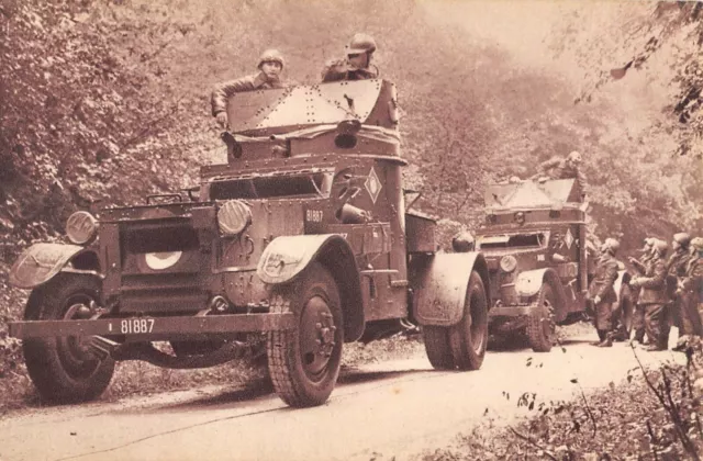 Cpa War Cavalry Machine Guns