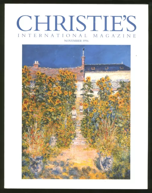 Christie's International Magazine November 1996 / 1st Edition