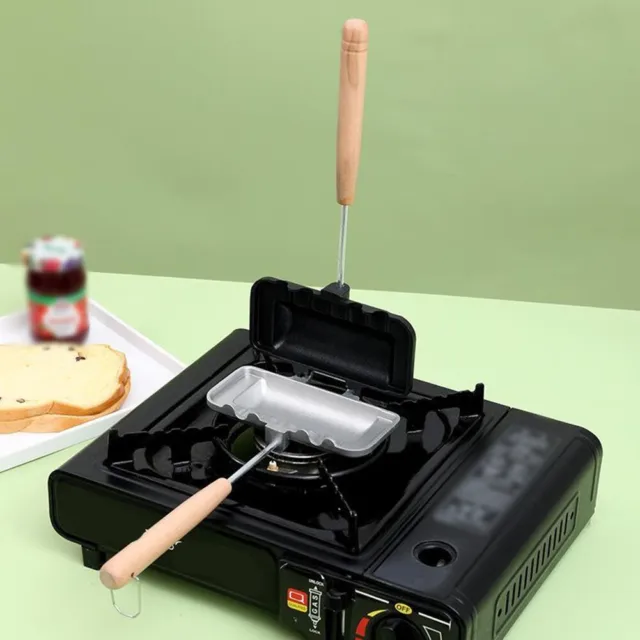Grille-pain en aluminium moulé et presse panini machine à petit-déjeuner rapi