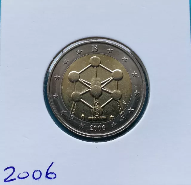 Belgien: 2 Euro (Auswahl) "Gedenkmünzen" aus 2005 bis 2020 (vz. bis stgl.) !!