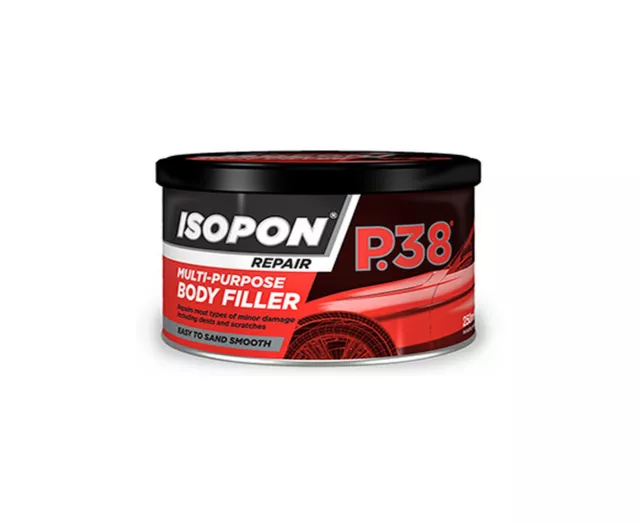 Davids Isopon P38 body filler 250ml car repairs