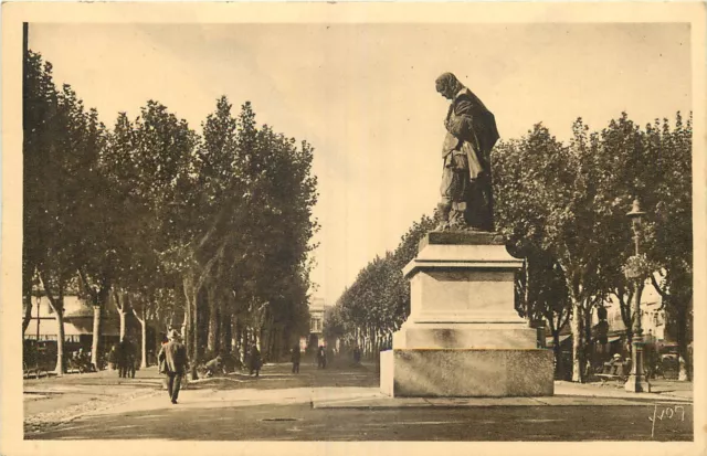 34  Beziers  Statue De Paul Riquet Createur Du Canal Du Midi