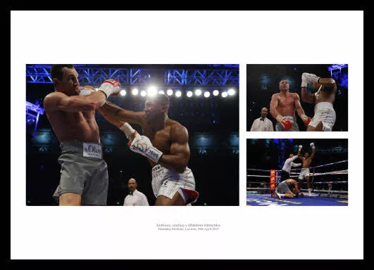 Anthony Joshua v Wladimir Klitschko Wembley 2017 Boxing Photo Memorabilia (MU17)