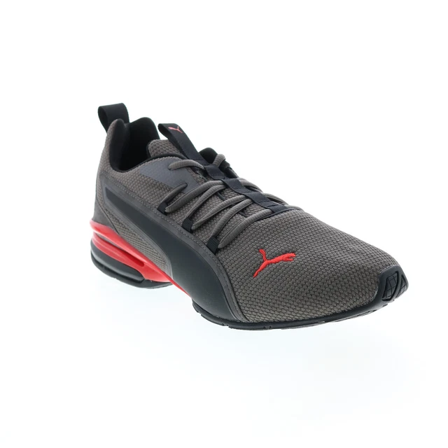 Puma Axelion NXT Camo Herren Grau Leinwand Sneaker