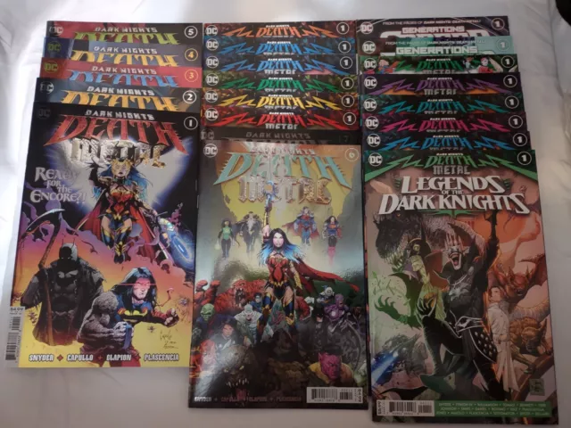 Dark Knights Death Metal #1-7 Complete Story With Tie-Ins DC Comics 2020 Lot