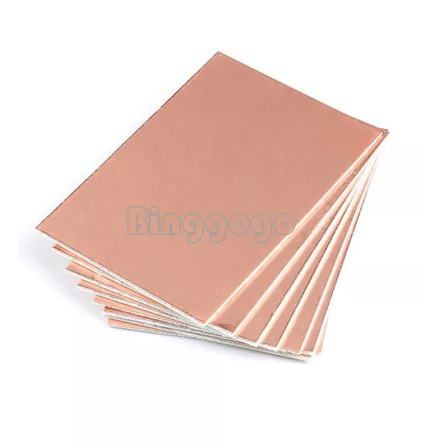 5Stks 10*15CM FR4 1.5MM Thickness Double PCB Copper Clad Laminate Board SC