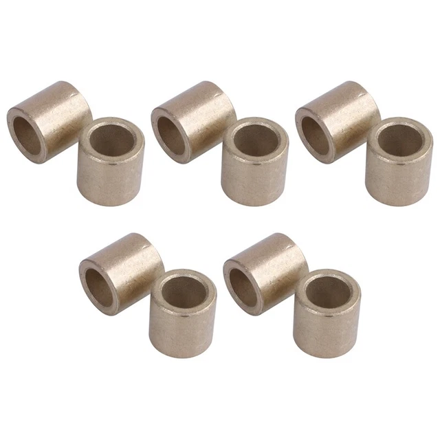 thumbnail image 2 of Oil Filled Sintered Bronze Bush – 8x12x12mm, AM081212, Neutral Brand, Precision Fit 2 of 5