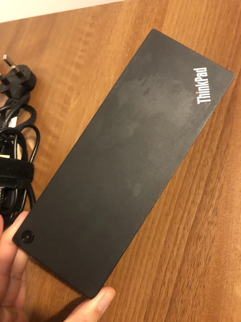 Station D'accueil Lenovo ThinkPad Hybrid USB-C (40AF) - Pas D'alimentation, Occasion