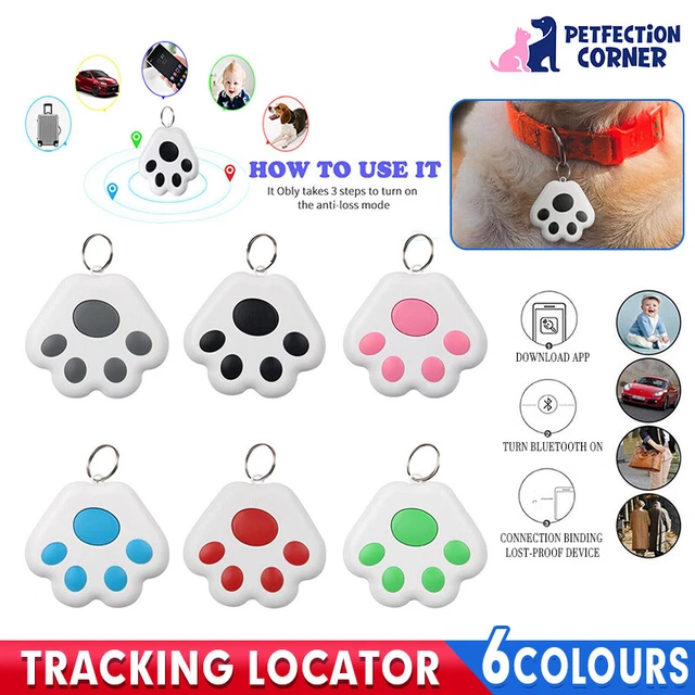 Real-Time Mini GPS Tracker for Cats & Dogs-Anti-Lost Pet Location Finder Device