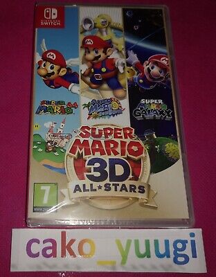 Super Mario 3D All Stars Nintendo Switch Neuf New Sealed Version Francaise