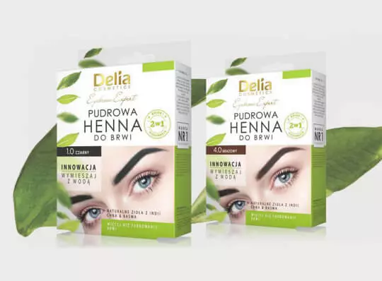 Delia Cosmetics Eyebrow Expert Powder Eyebrow Henna Effect Up To 4 Weeks