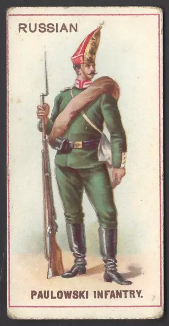 Cope - Uniforms (Circular) - Russian, Paulowski Infantry