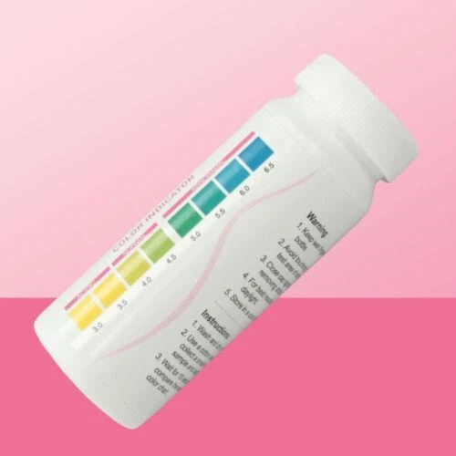 CE Equilibrio Vaginal Salud Vaginal FDA Carejoy Tiras reactivas de pH femenino 50 tiras