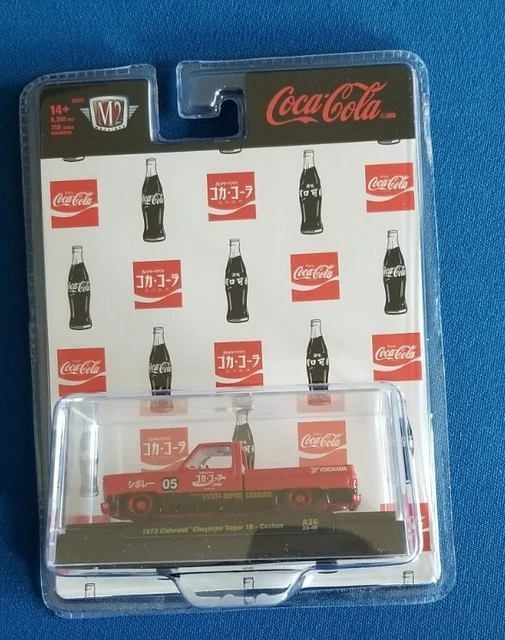 2024 M2 MACHINES Coca Cola 1973 Chevrolet Cheyenne Super 10 Custom