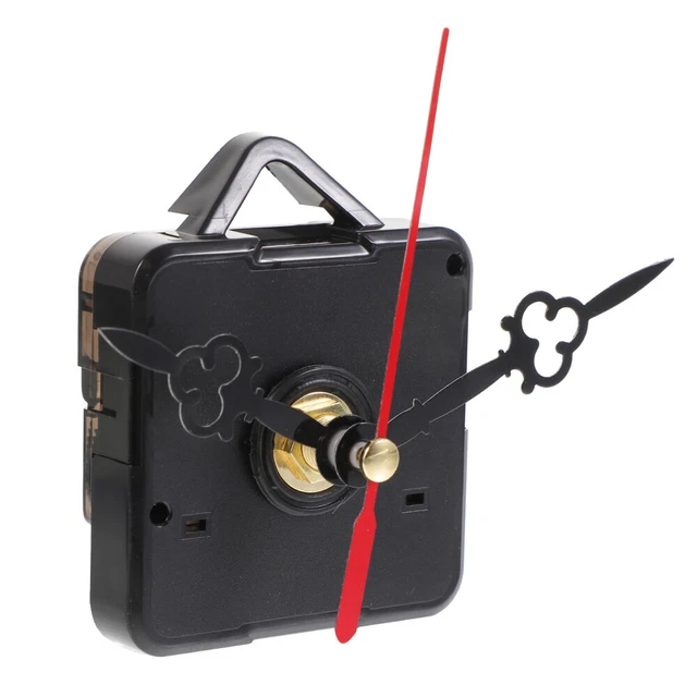 Hemobllo 2ensembles Mécanisme De Horloge Quartz Silencieux Avec Aiguilles Kit De Remplacement Pour Horloges Murales Précision Et Durabilité