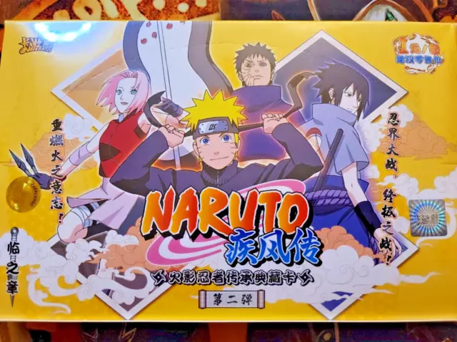 Kayou Naruto Official Premium Booster Box Tier 3 Naruto CCG TCG
