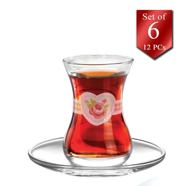 Sendez 6 Tazze Con Motivo Animale 230ml Bicchieri Da Tè - Foto 11