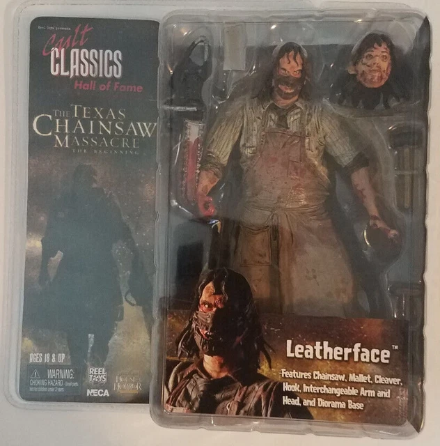 NECA Cult Classics Hall Fame Texas Chainsaw Massacre The Beginning LEATHERFACE