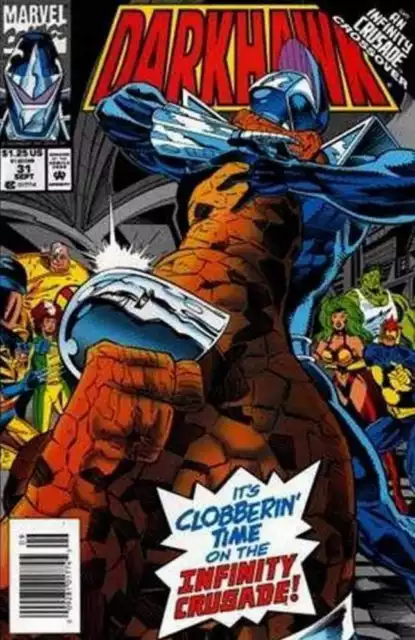 Darkhawk #31 Newsstand Cover (1991-1995) Marvel Comics
