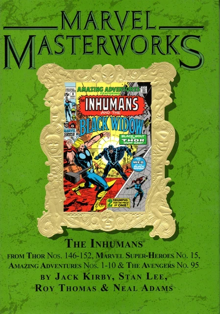 Marvel Masterworks Mmw Vol 125 "Inhumans Vol 01" Foil Variant Hc *Unsealed*