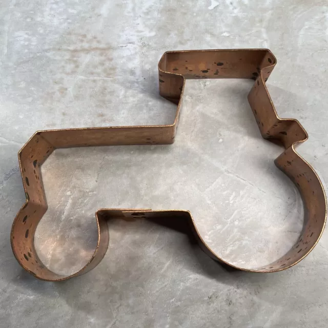 FARM TRACTOR  Copper Kitchen Collectables Cookie Cutter Heavy Commercial