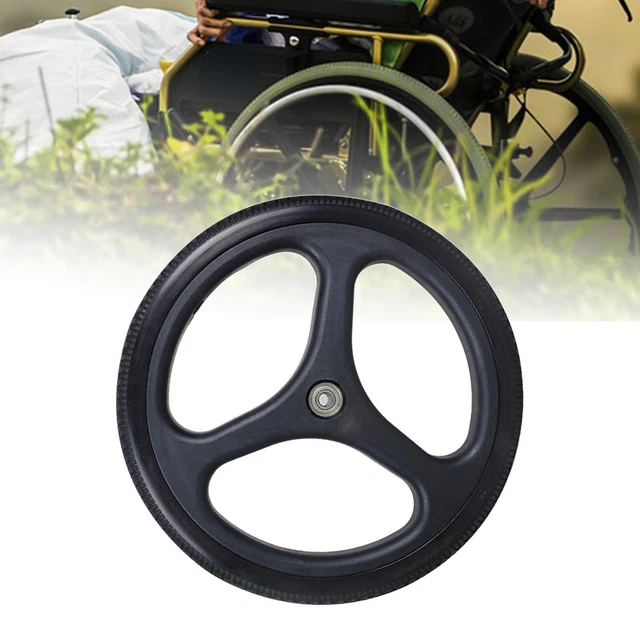 Pneus de roue arrière pour fauteuil roulant Moyeu ABS pour fauteuil roulant