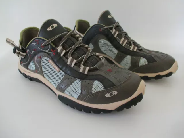 Salomon Womans size 10 Lightweight Tech Amphibian Water Shoes 278444 Grey