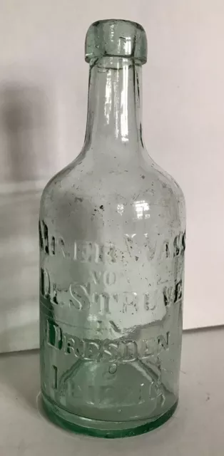 Korkenflasche Miner:Wass: Dr. Struve Leipzig Dresden