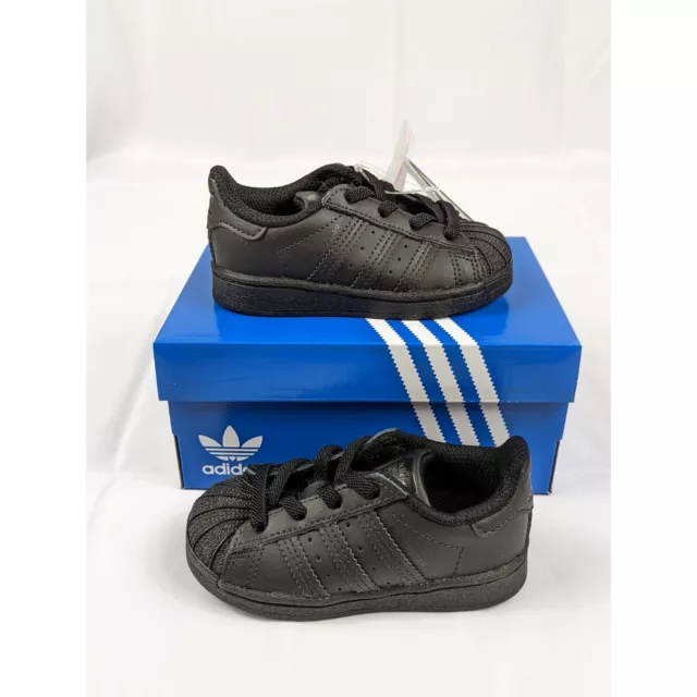 Scarpe da ginnastica ""Superstar"" Adidas Infant's Originals - nero prezzo di ricambio: £50