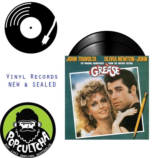 GREASE (1978) The Motion Picture Soundtrack 40th Anniversary 2xLP