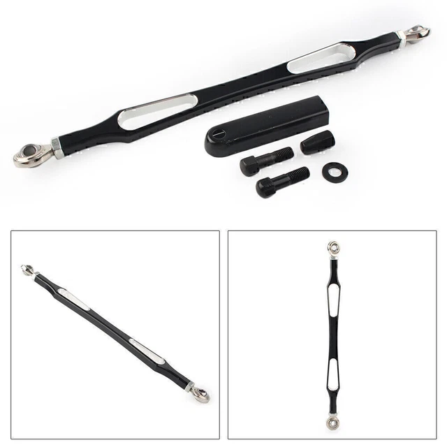 Collegamento leva cambio nero per Harley Softail 86-17 Touring 80-17 CNC