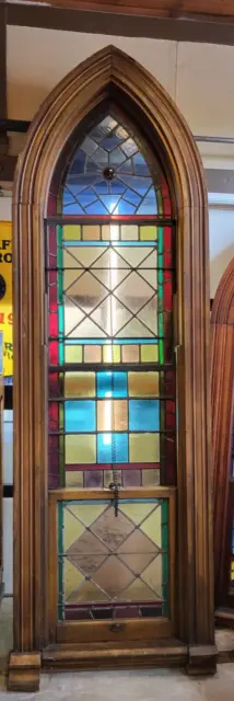 Stained Glass Window Antique Church