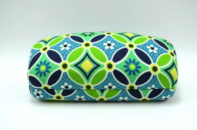 Vera Bradley Retired Pattern Daisy Daisy Hard Clam Shell Eyeglass Sunglass Case