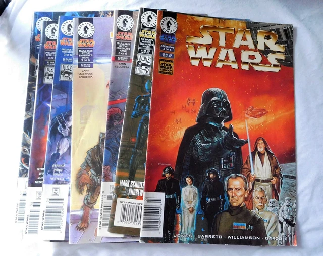 Dark Horse Star Wars Comic Bounty Hunters 2 Mara Jade 3 Prelude to Rebellion