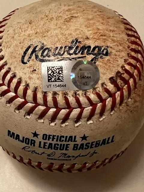 MLB Authenticated - Anthony Rizzo SINGLE to Santander off Baker + Aaron Judge K