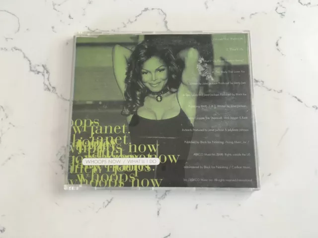 Janet Jackson Whoops Now / What'll I Do  CD Single The Jacksons