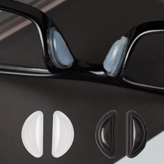 Almohadillas nasales de silicona adhesivo antideslizante de silicona almohadillas nasales gafas
