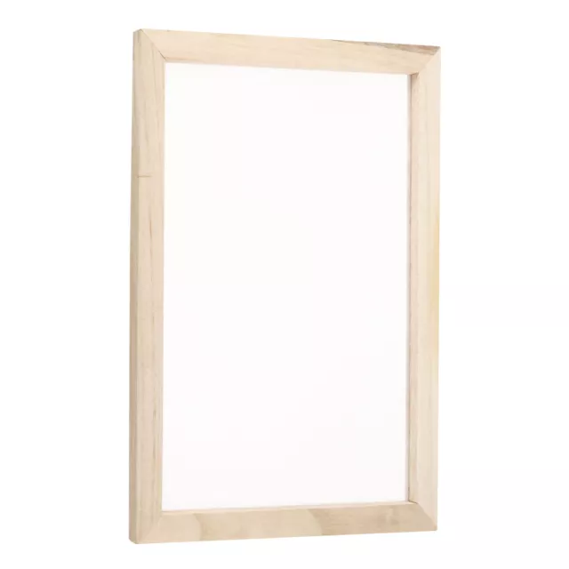 1pcs Silk Screen Printing Frame, 13.4x9.8 Inch Wood with 160 White Mesh DIY