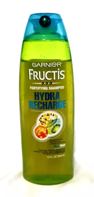 Garnier Fructis Fortifying Shampoo HYDRA RECHARGE For DRY Hair 13 oz