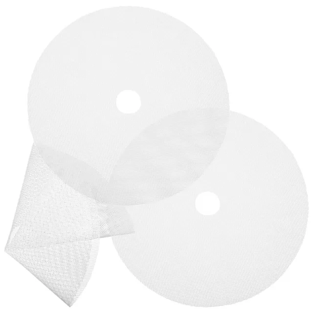 3 Pcs White Fruit Dryer Mat Dehydrator Tray Liner