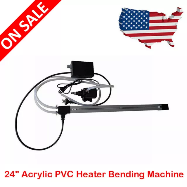 24" 600mm Acrylic Plastic PVC Strip Heater Bending Machine Hot Heating Bender