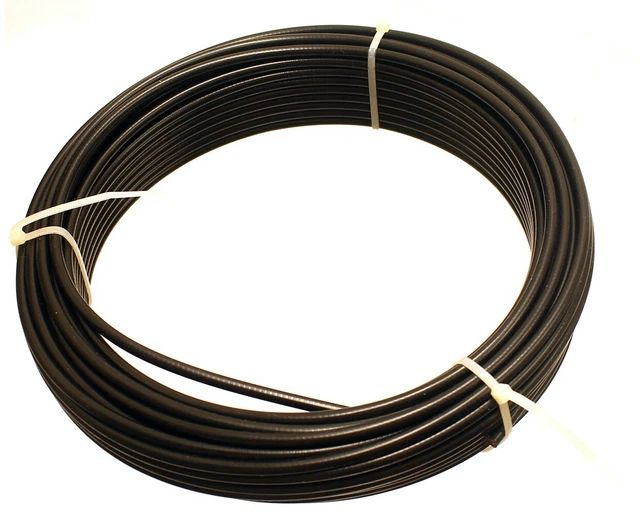 25 Meter Rolle Mit Senzo Schwarz Außen Bremsseil Go-Kart
