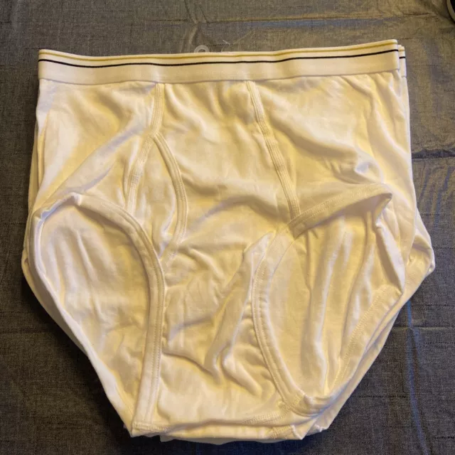 STAFFORD MENS UNDERWEAR Size 38 Lot 5 Briefs Tighty Whities 100% Cotton  JCPenney $25.00 - PicClick