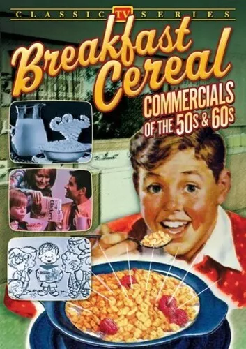 Breakfast Cereal Commercials of the '50s & '60s [New DVD] Duplicated DVD