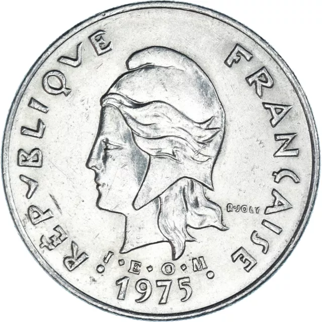 [#1453335] Coin, French Polynesia, 50 Francs, 1975