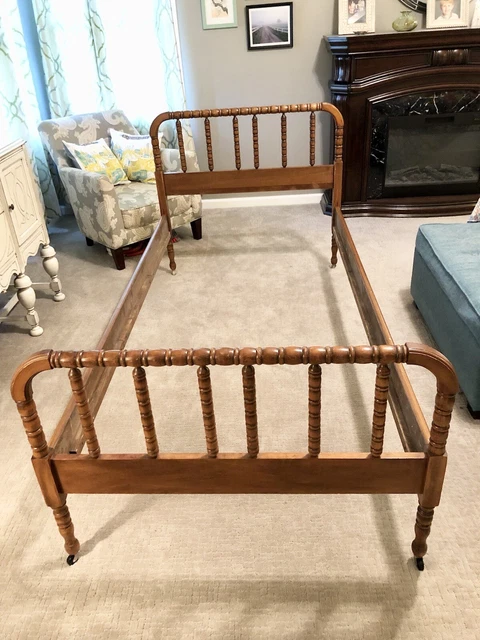 Antique Jenny Lind Spindle Bed Twin Size Frame No Slats Pickup Only