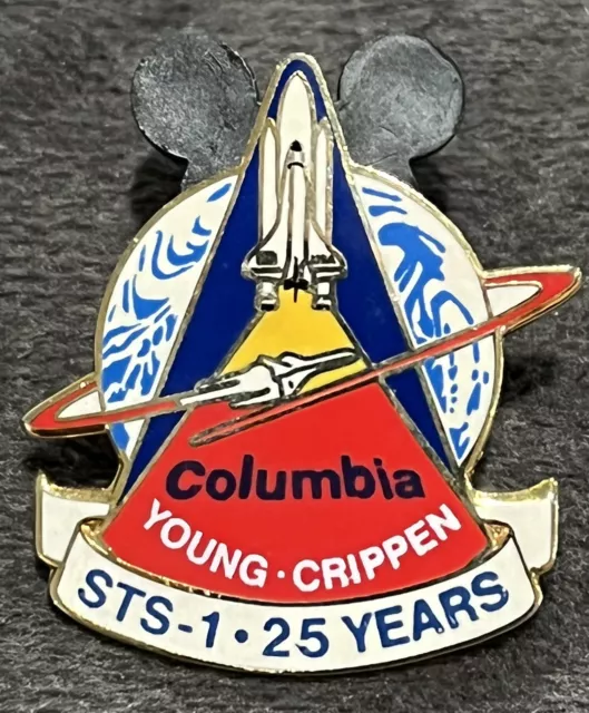 NASA Shuttle PIN STS 1 25 years Young Crippen Columbia