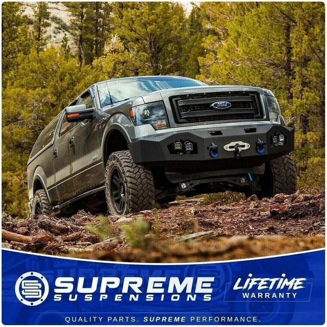 Heavy Duty Off Road Utility Front Bumper Premium Winch Ready For 09-14 Ford F150